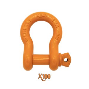 SCREW PIN 1-1/8" SHACKLE 15 TON X100