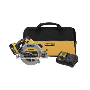 XR BRUSHLESS CIRCULAR SAW 7-1/4" CORDLESS 20V W/2 BATTERIES AND CHA...