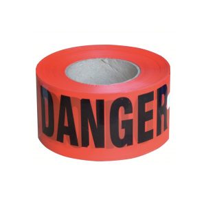 RED DANGER TAPE 3"X 1000'