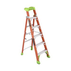 CROSS-STEP 6' STEP LADDER #300LB