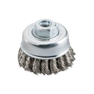 KNOTTED CUP WHEEL 2-3/4"X5/8-11